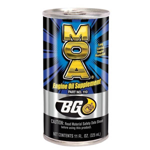 Pack Bg MOA Motor Oil Additive (2) 11oz. Cans